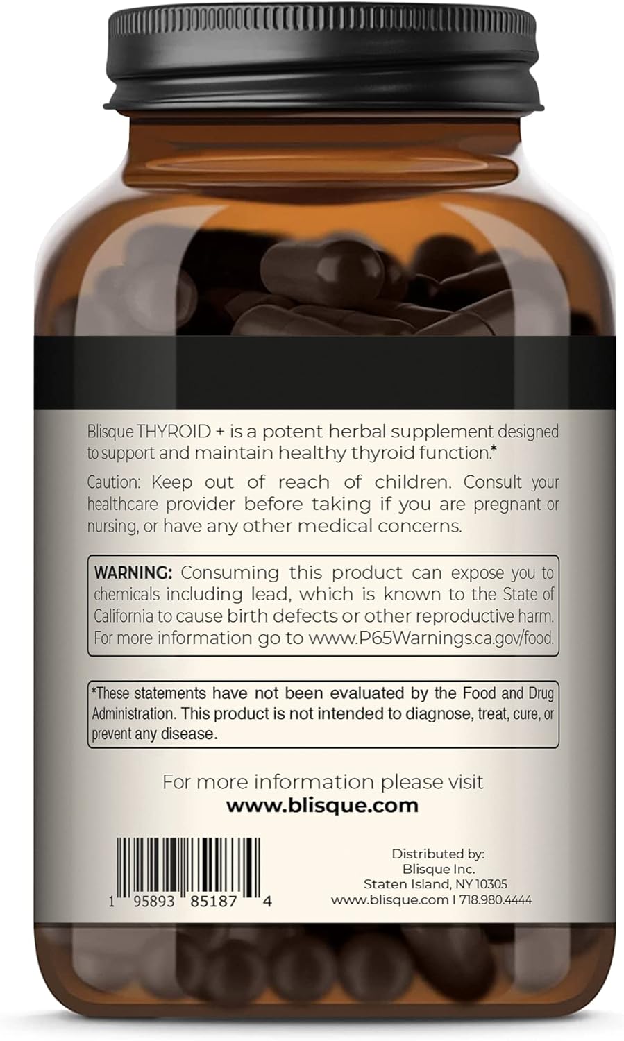 Doctor-Approved Thyroid Support Supplement for Energy, Focus, and Metabolism Boost | Includes Iodine, Ashwagandha, and L-Tyrosine | 90 Capsules