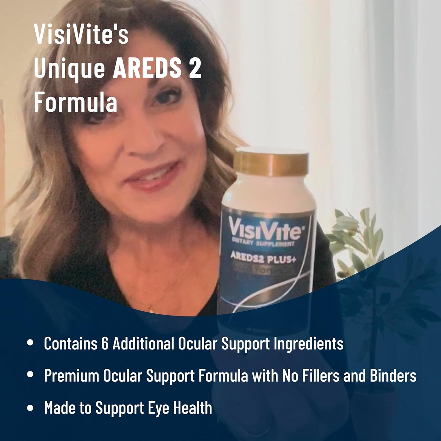 Doctor Formulated Eye Vitamins with AREDS 2, Zeaxanthin, Lutein, Bilberry, Grape Seed Extract - Macular Health Formula - 60 Capsules