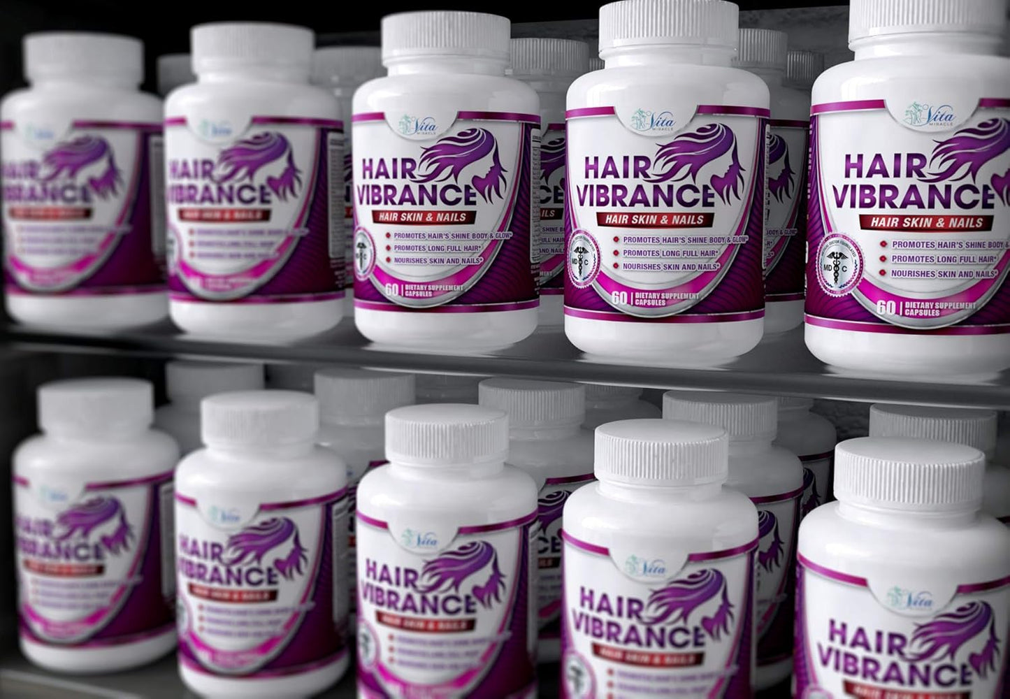 Doctor Formulated Hair, Skin, and Nails Vitamins with 15000mcg Biotin - 23 Vitamins for Hair Growth, Healthier Skin, Nails, and Lashes - 3 Pack