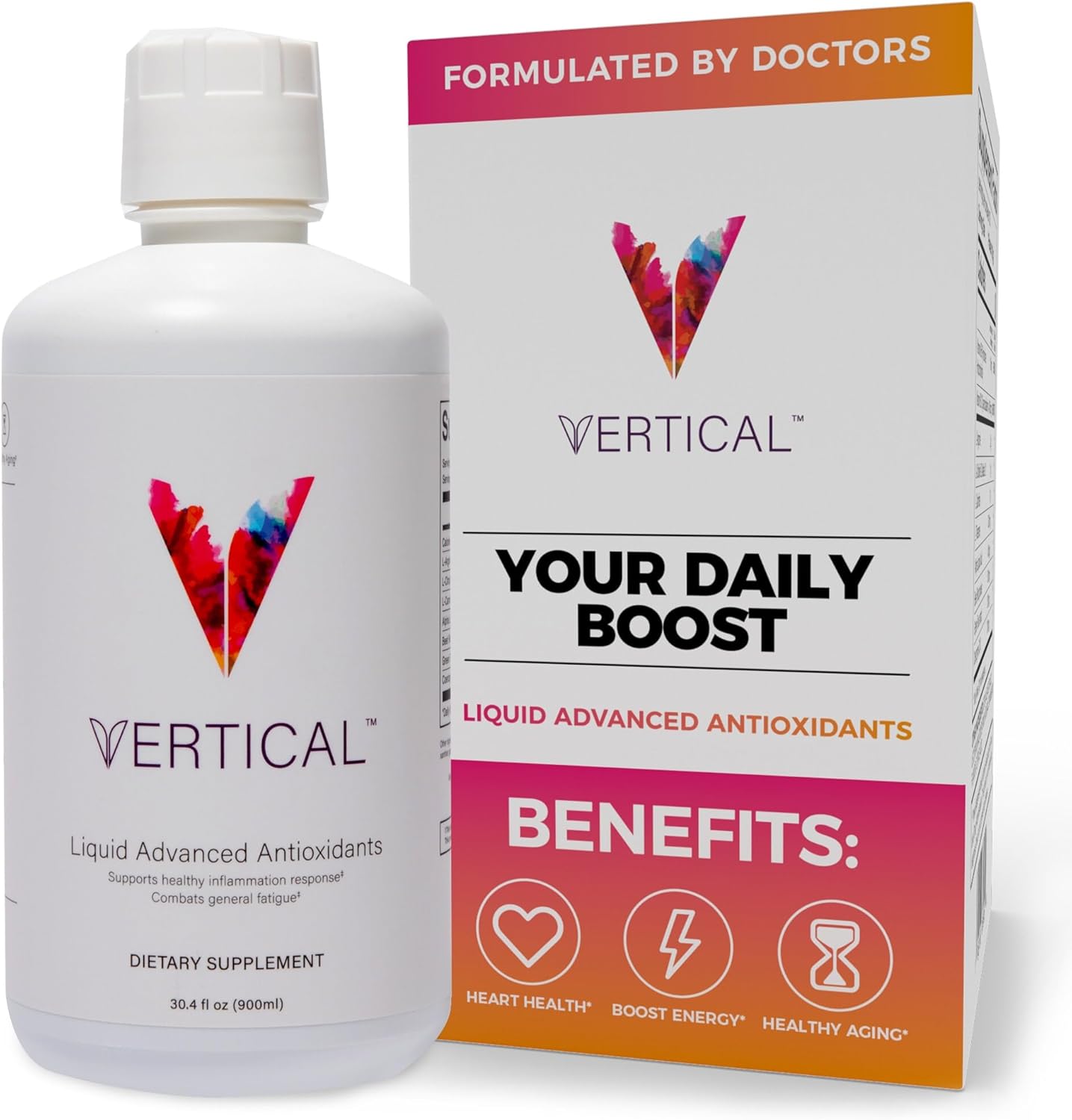 Doctor-Formulated Nitric Oxide Liquid Antioxidant Supplement - Enhances Energy, Focus, and Wellness - L-Arginine, CoQ10, Alpha Lipoic Acid - 30 oz