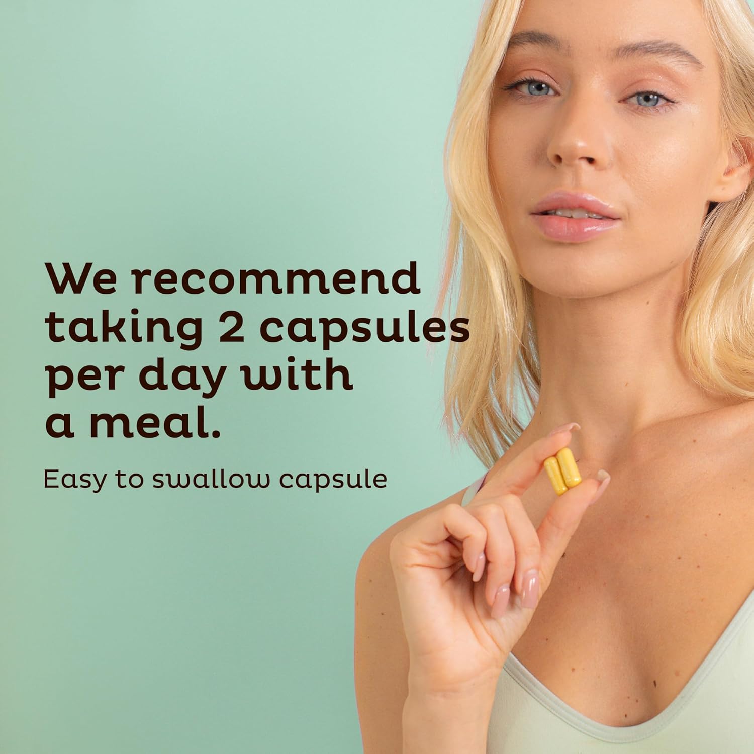 Doctor-Recommended Gut Health Supplement - 60 Capsules for Gas, Bloating, Leaky Gut - Magnesium, Berberine, Vitamin D, Quercetin - Colon Cleanse Formula