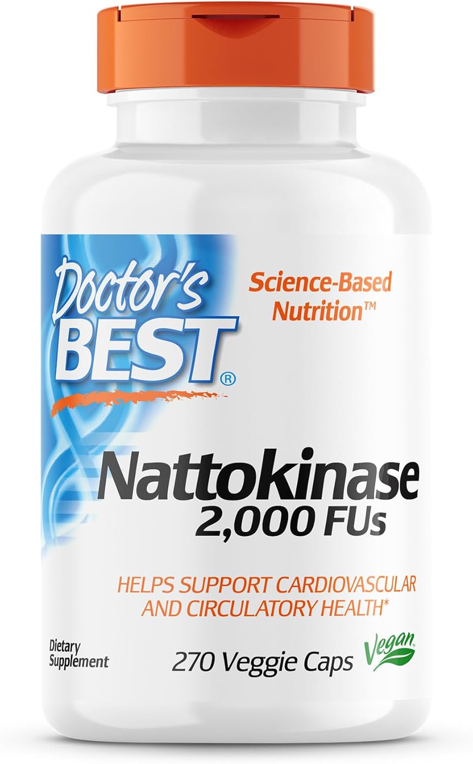 Doctor's BEST Nattokinase & High Absorption Curcumin Bundle - Non-GMO, Vegan, Gluten Free, 270 Veggie Caps, 500mg BioPerine