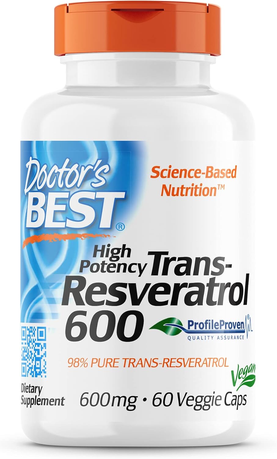 Doctor's BEST Trans-Resveratrol 600 mg and Fisetin with Novusetin 100 mg Bundle - 60 Count and 30 Count