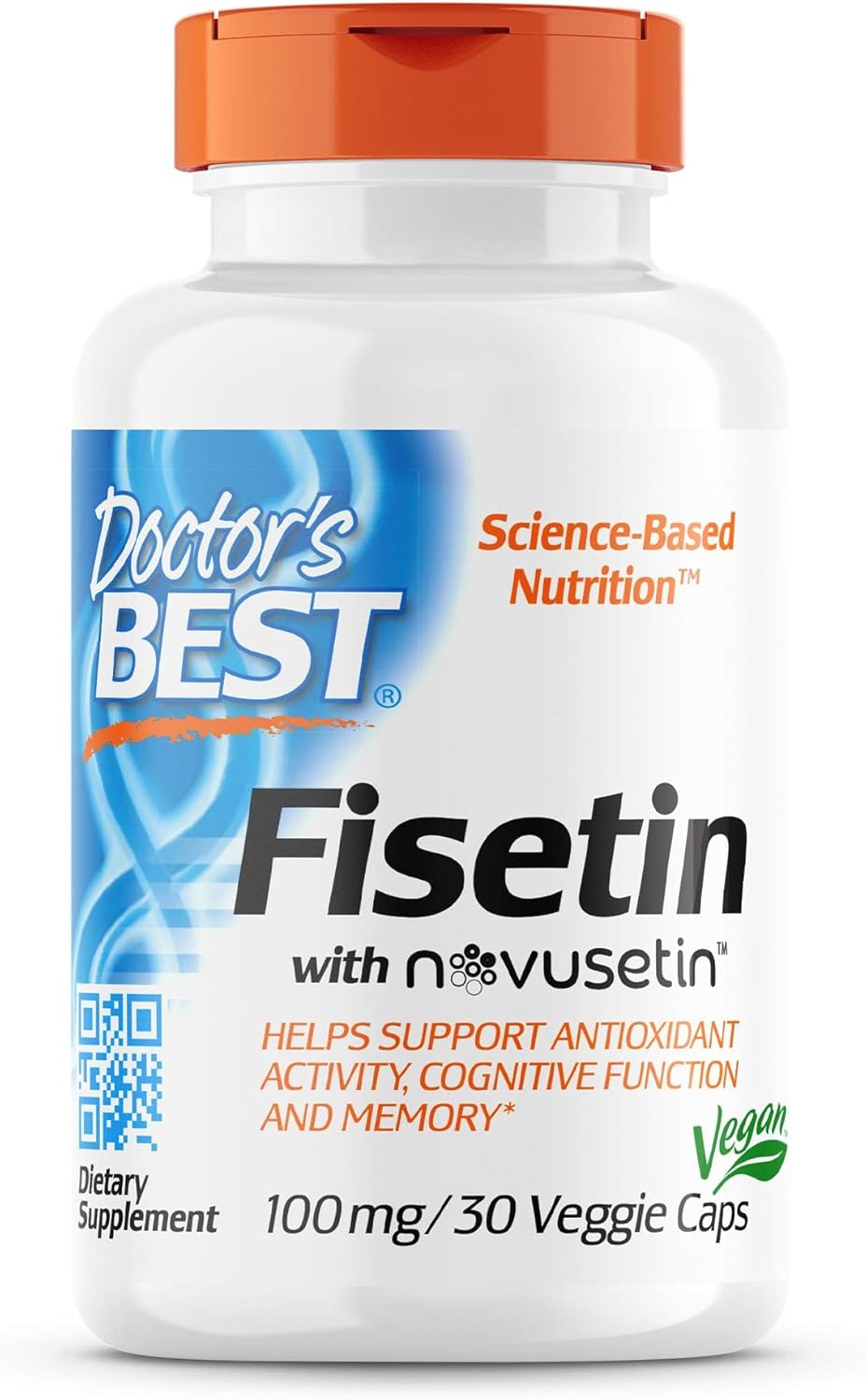 Doctor's BEST Trans-Resveratrol 600 mg and Fisetin with Novusetin 100 mg Bundle - 60 Count and 30 Count