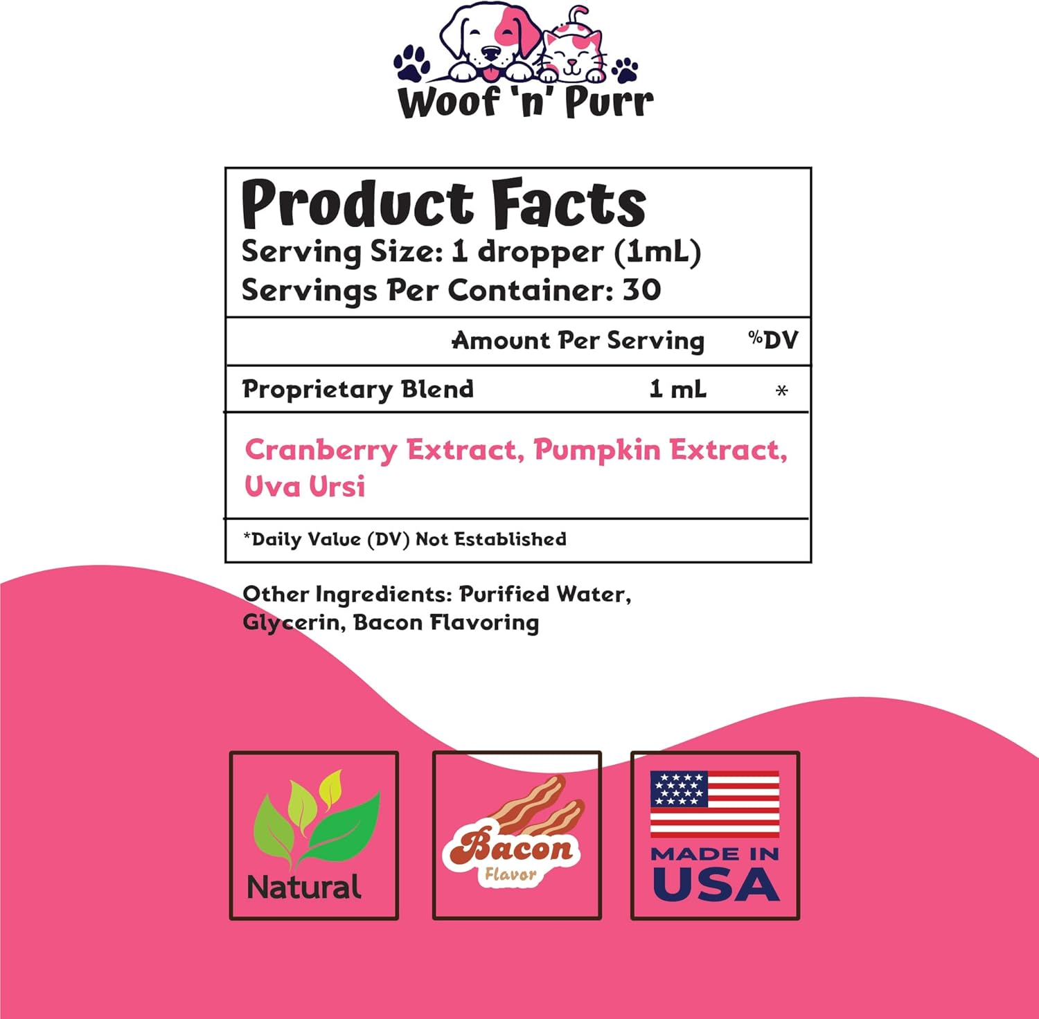 Dog Bladder Control Supplement - Supports Healthy Kidney & Urinary Tract - UTI Treatment - Bladder Support - 1oz