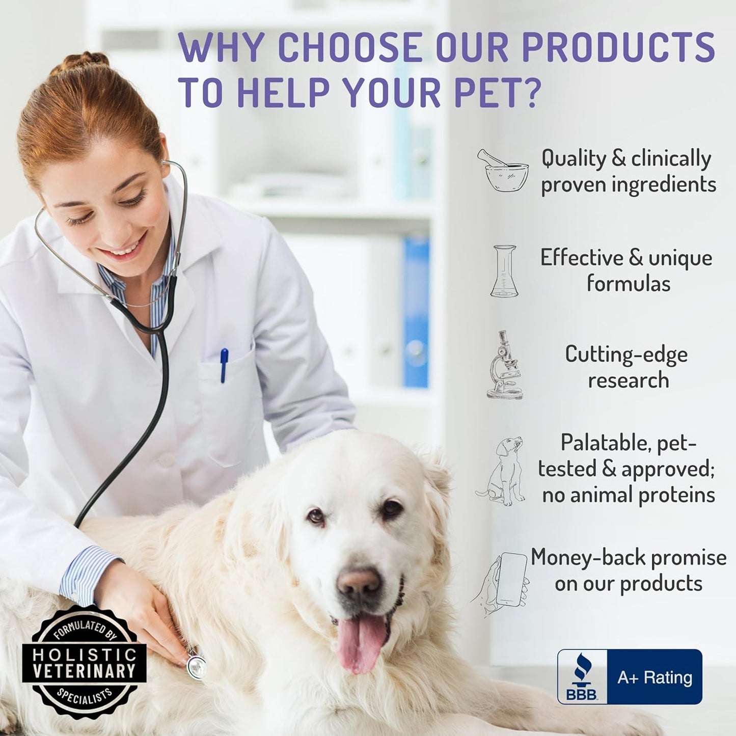 Dog Chews with Mushroom Immune Supplement for Vitality and Gut Health - No Animal Protein Formula
