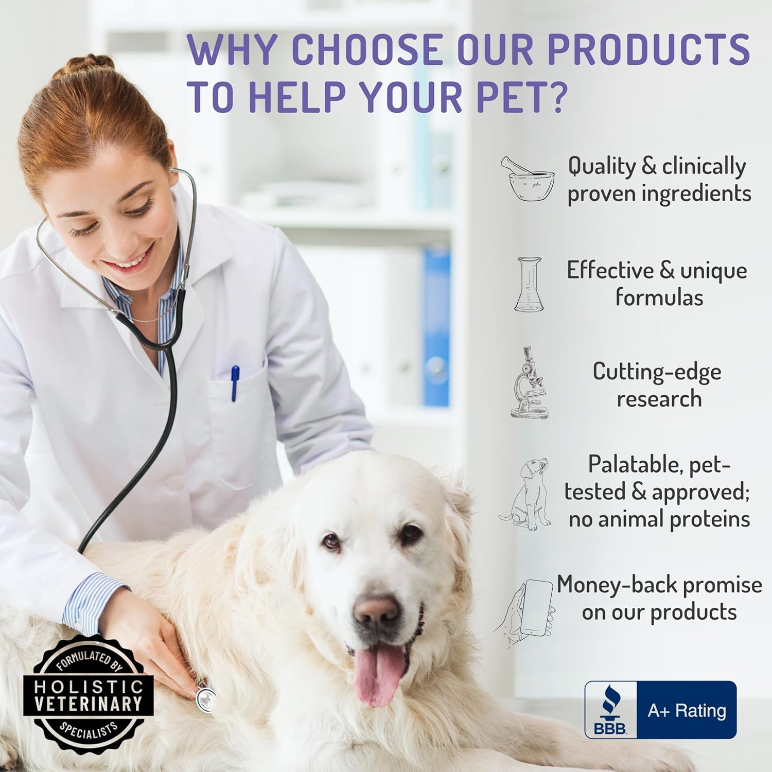 Dog Chews with Mushroom Immune Supplement for Vitality and Gut Health - No Animal Protein Formula