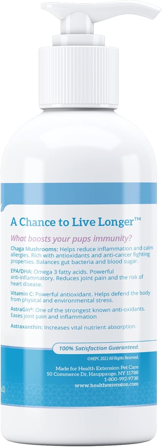 Dog Health Extension Advanced Immunity Supplement - Boost Immune System with Natural Antioxidants and Vitamins, 9 fl oz