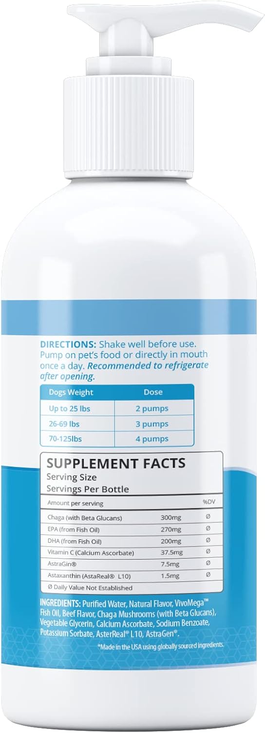 Dog Health Extension Advanced Immunity Supplement - Boost Immune System with Natural Antioxidants and Vitamins, 9 fl oz