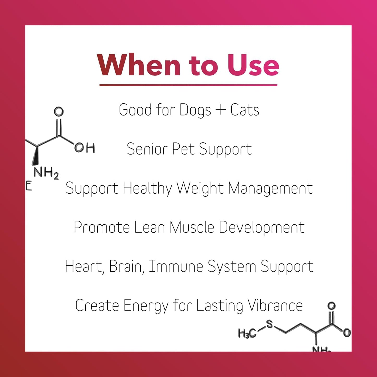 Dog Heart Health Supplement Powder with Taurine for Weight Management and Immune Support - InClover BioVibrant