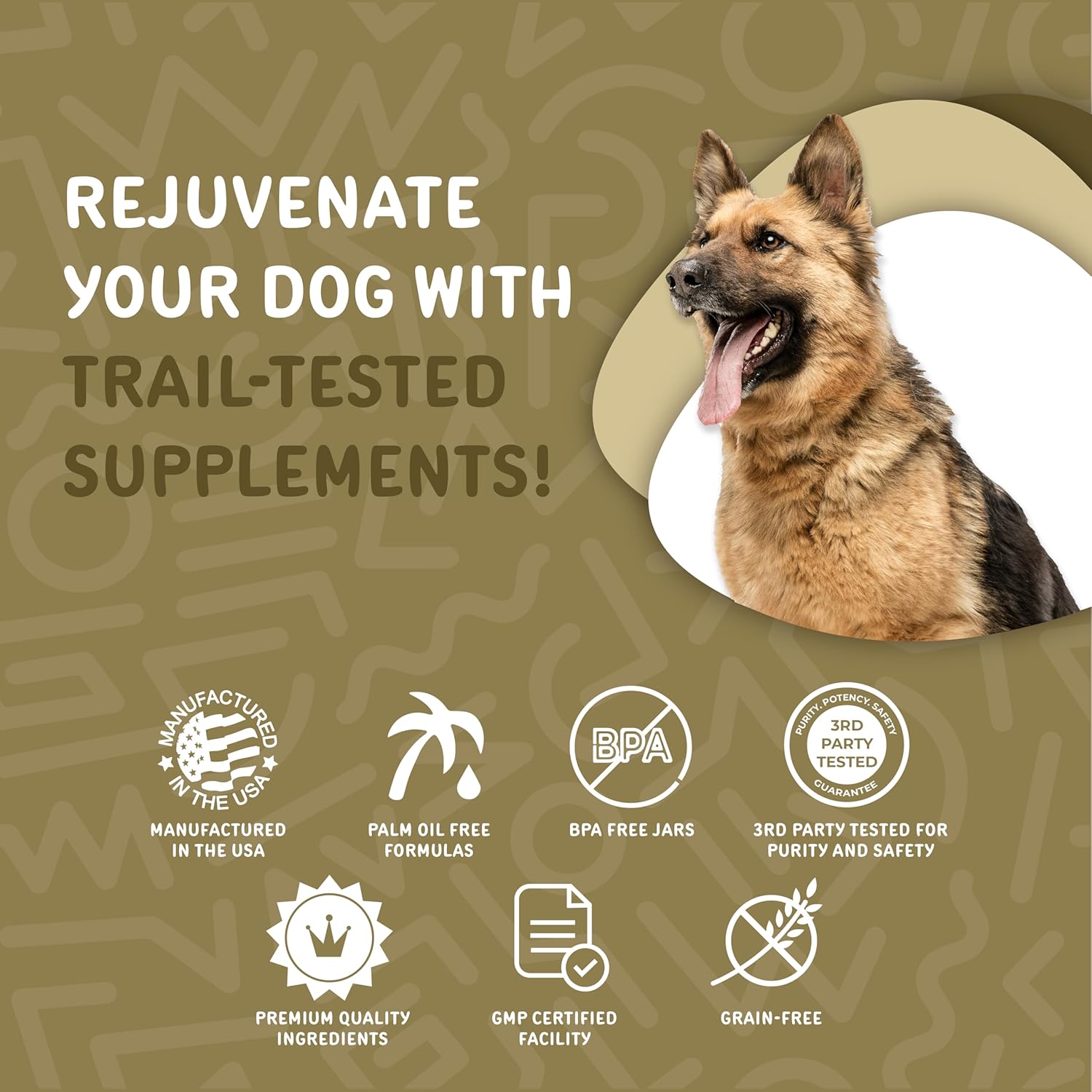 Dog Multivitamin & Immune System Support Soft Chews for Small/Large Dogs - 120 Count