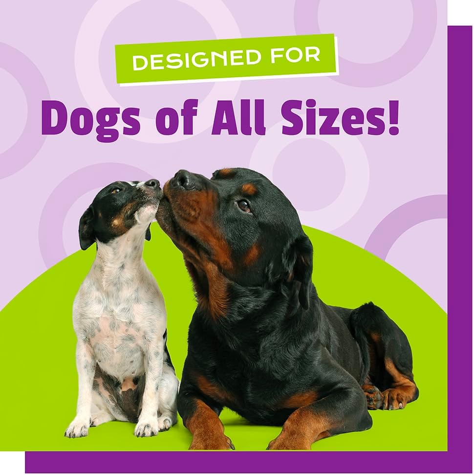 Dog Probiotic Chews with 120M CFUs - Supports Digestive & Gut Health, Immune System, Allergies, Itching - Duck Flavored, 60 Count