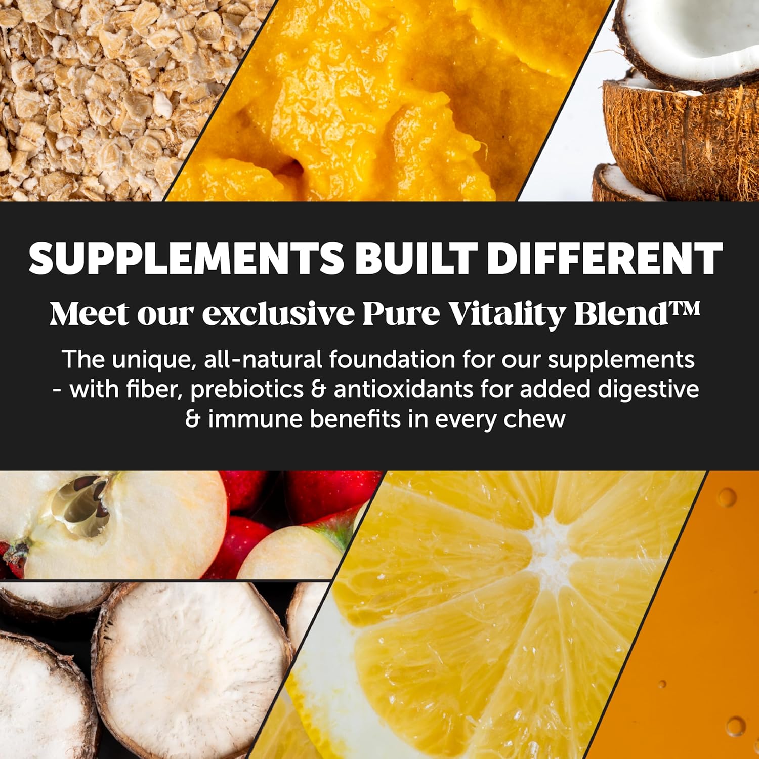 Dog Probiotics for Diarrhea & Bowel Support with Digestive Enzymes, Prebiotics, and Probiotics - Promotes Gut Health, Immunity, and Itch Relief (Duck 90 ct)