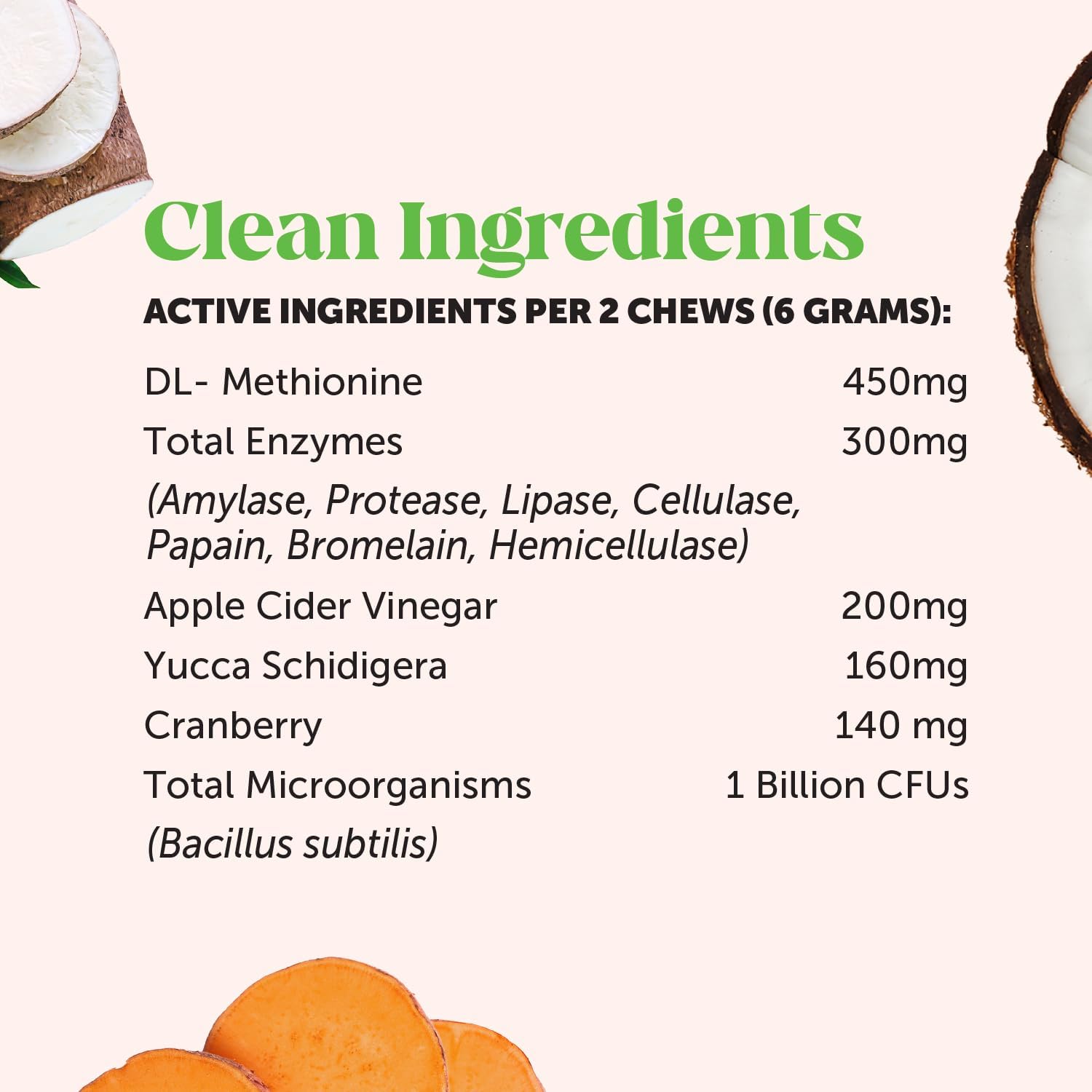 Dog Urine Neutralizer Chews for Grass Burn Spots with Probiotics and Cranberry - Pet Honesty Grass Green Spot Saver (90 ct)