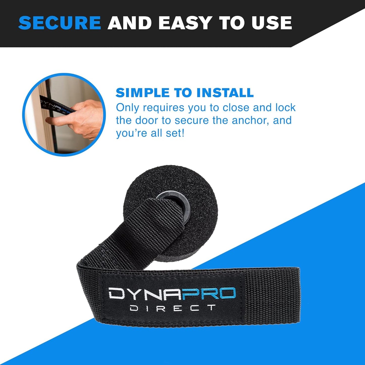 Door Anchor for Resistance Bands - DynaPro's Ultimate Accessory for Home Workouts