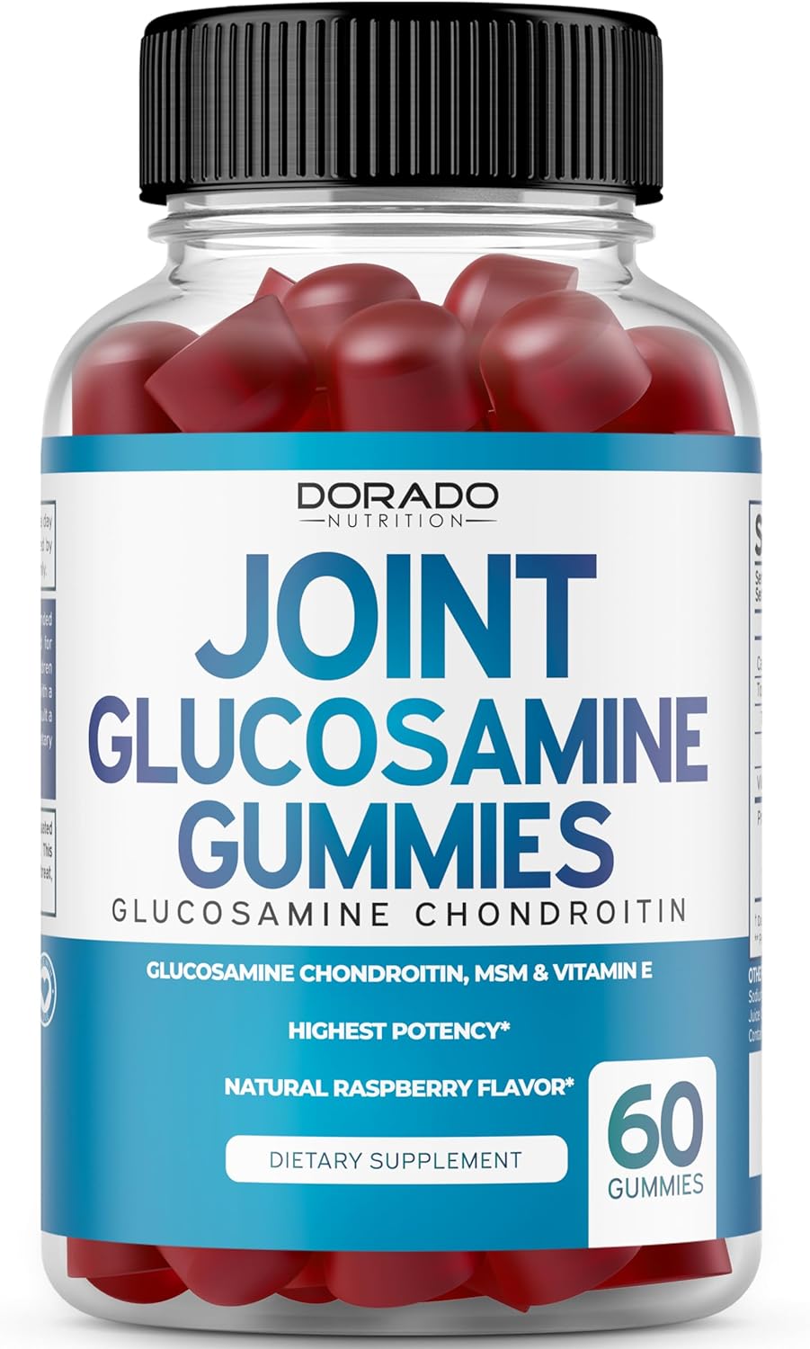 Dorado Nutrition Glucosamine Chondroitin & Mushroom Gummies Combo Pack (180 Count) - Joint Support & Immune Boost