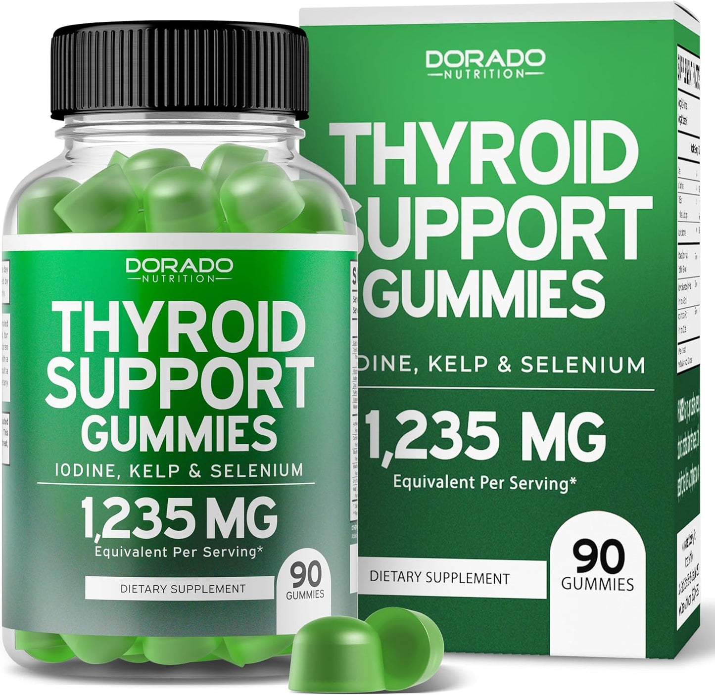 DORADO NUTRITION Keto ACV Gummies - Advanced 1000mg Formula for Weight Management and Thyroid Support