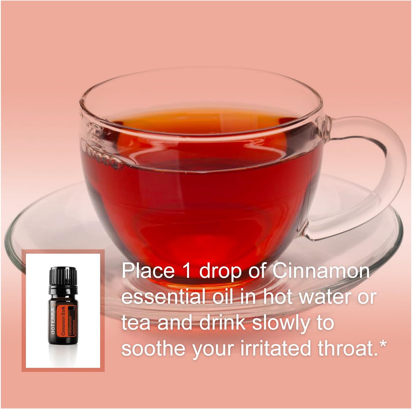 doTERRA Cinnamon Essential Oil 5 ml - Pure and Natural Therapeutic Grade Oil
