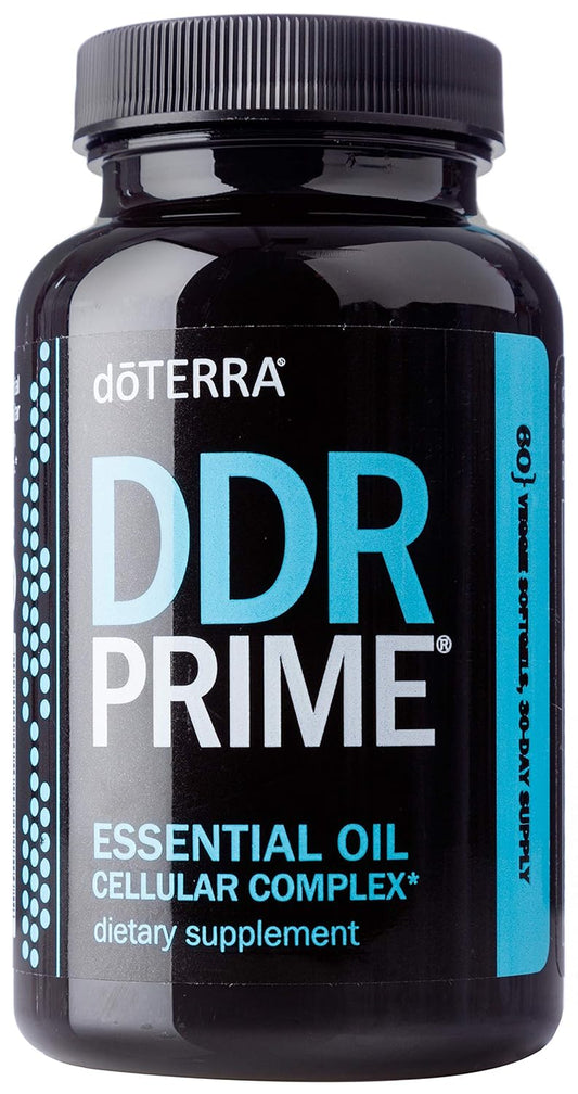 doTERRA DDR Prime Softgels - Essential Oil Complex (60 Softgels) for Daily Support