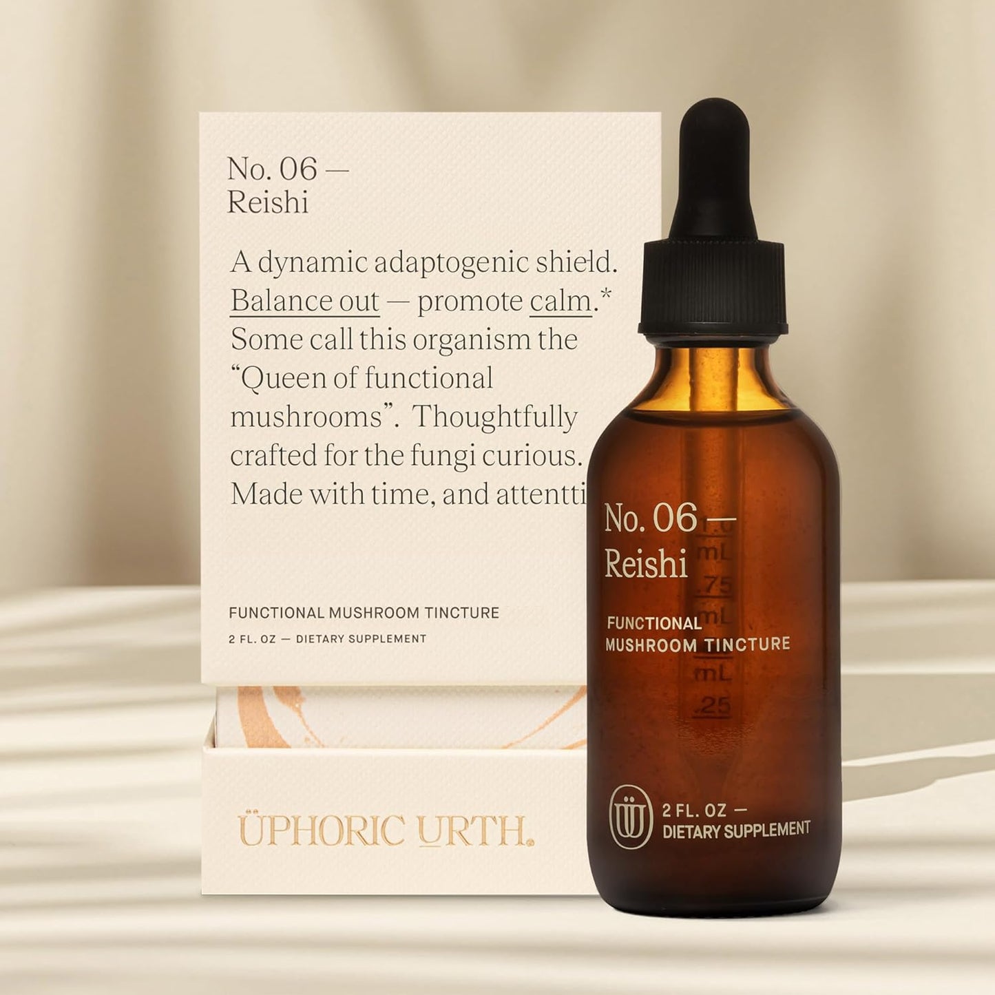 Double Extracted Reishi Mushroom Tincture for Immunity Boost, Inflammation Reduction, Sleep Improvement, Hormone Balance - 60 Servings