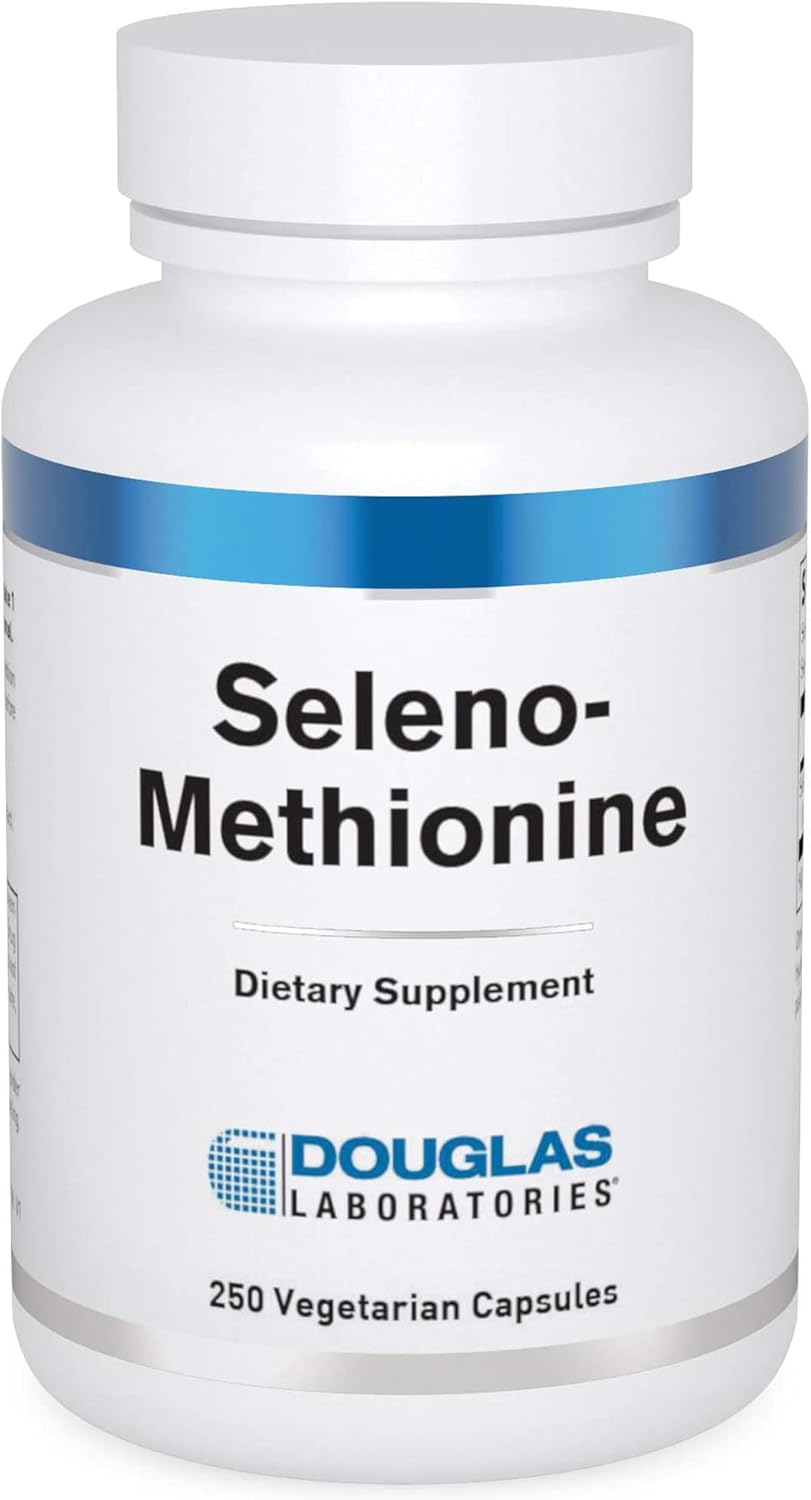 Douglas Laboratories Seleno-Methionine Capsules, 200 mcg - High Absorption Selenium Supplement