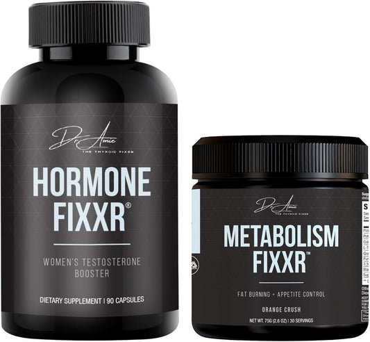 Dr. Amie Hormone and Metabolism Bundle by Fixxr - Improve Hormonal Balance and Boost Metabolism with this Comprehensive Bundle