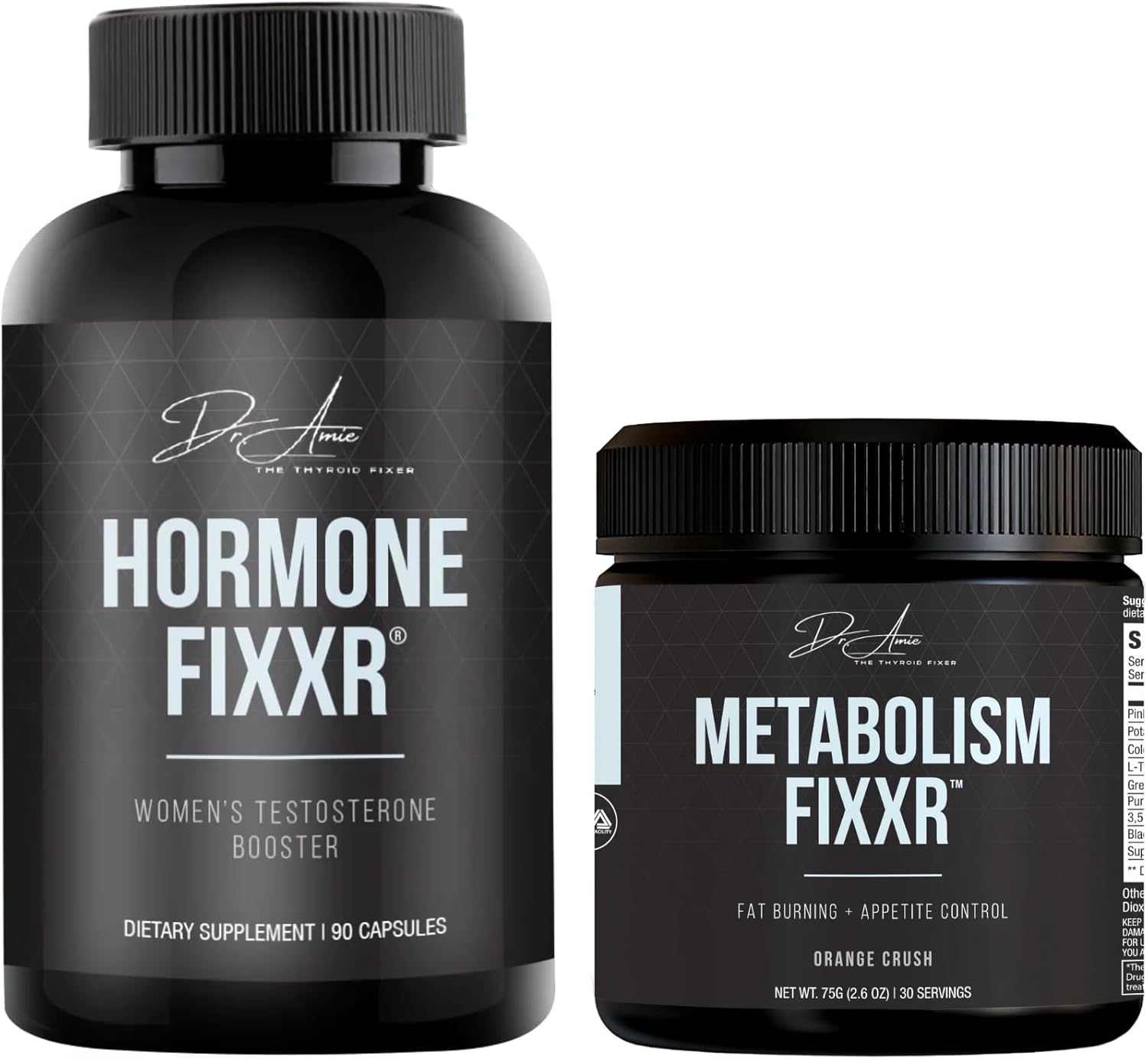 Dr. Amie Hormone and Metabolism Bundle by Fixxr - Improve Hormonal Balance and Boost Metabolism with this Comprehensive Bundle