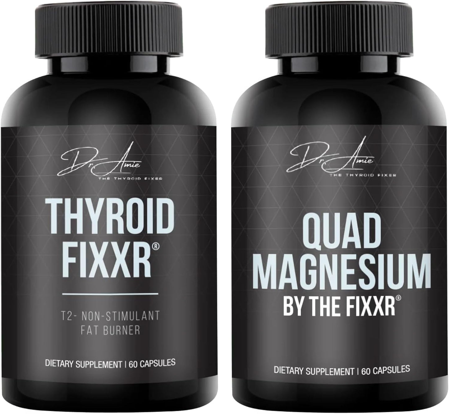 Dr. Amie Thyroid Support and Quad Magnesium Supplement Bundle