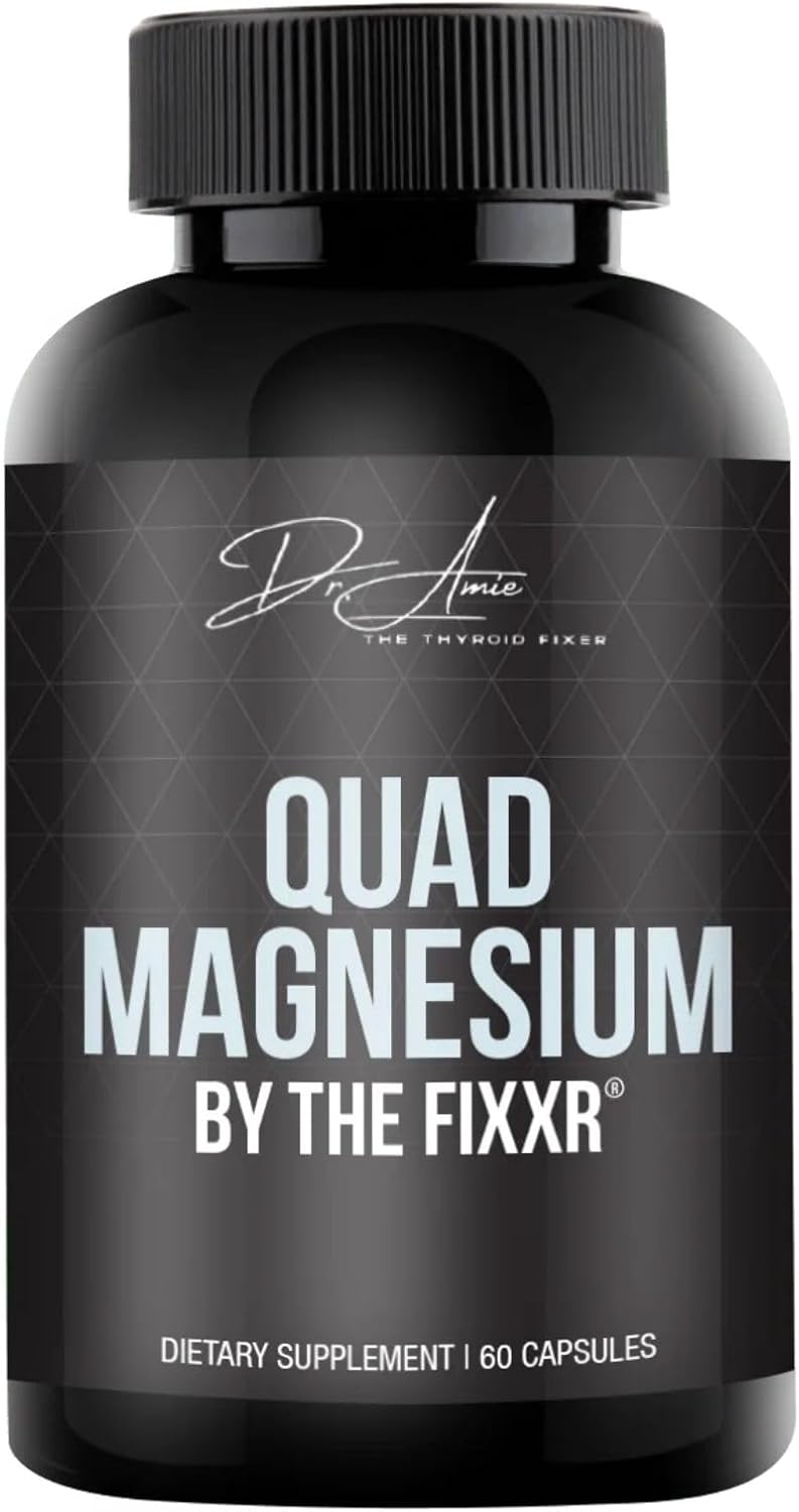 Dr. Amie Thyroid Support and Quad Magnesium Supplement Bundle