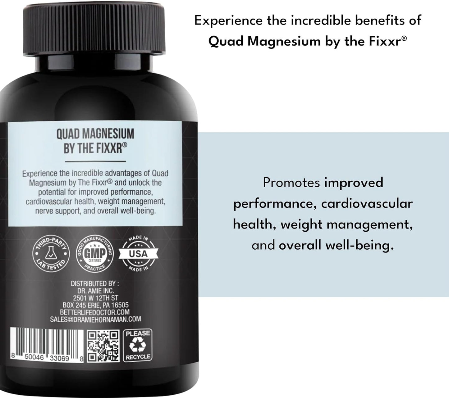 Dr. Amie Thyroid Support and Quad Magnesium Supplement Bundle