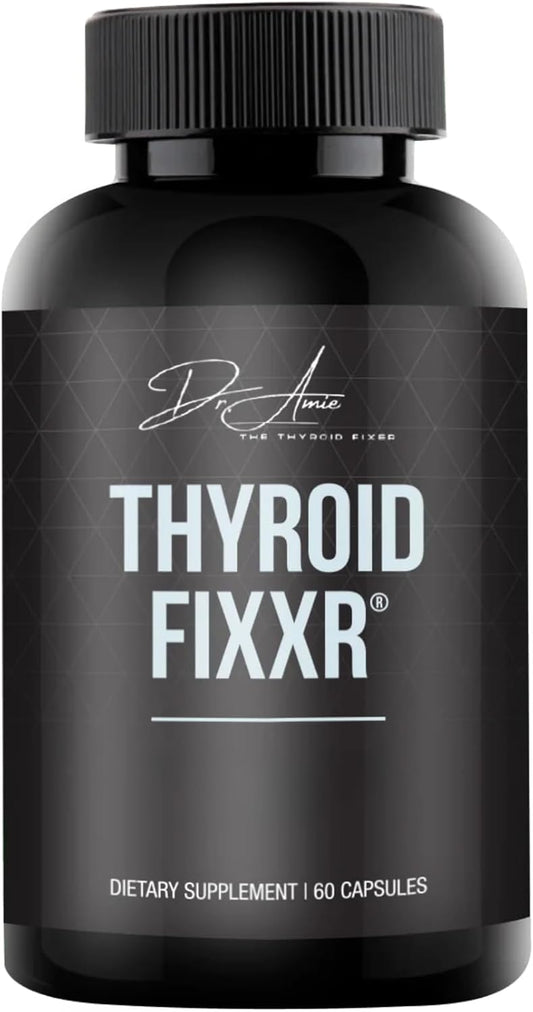 Dr. Amie's Fixxr T2 Thyroid Supplement - 30 Day Supply, 60 Capsules for Thyroid Support