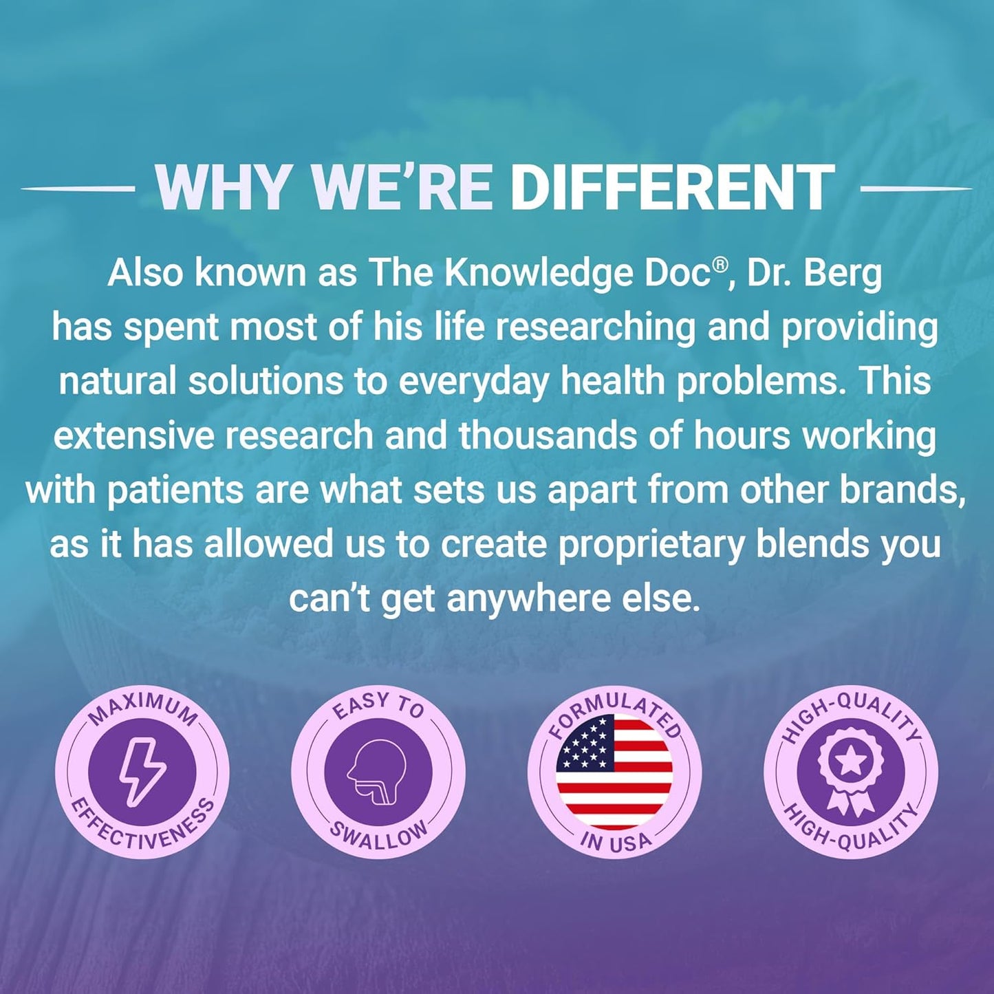 Dr. Berg DIM Supplement - Estrogen Balance for Women with Diindolylmethane - Menstrual Symptom & Menopause Relief - 60 Capsules