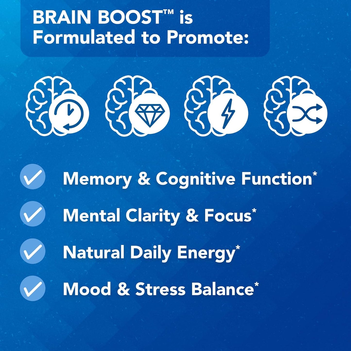 Dr. Bill Rawls Brain Boost Supplement - Capsules with Lion’s Mane, Cat’s Claw, Bacopa, Ashwagandha, & Ginkgo Biloba