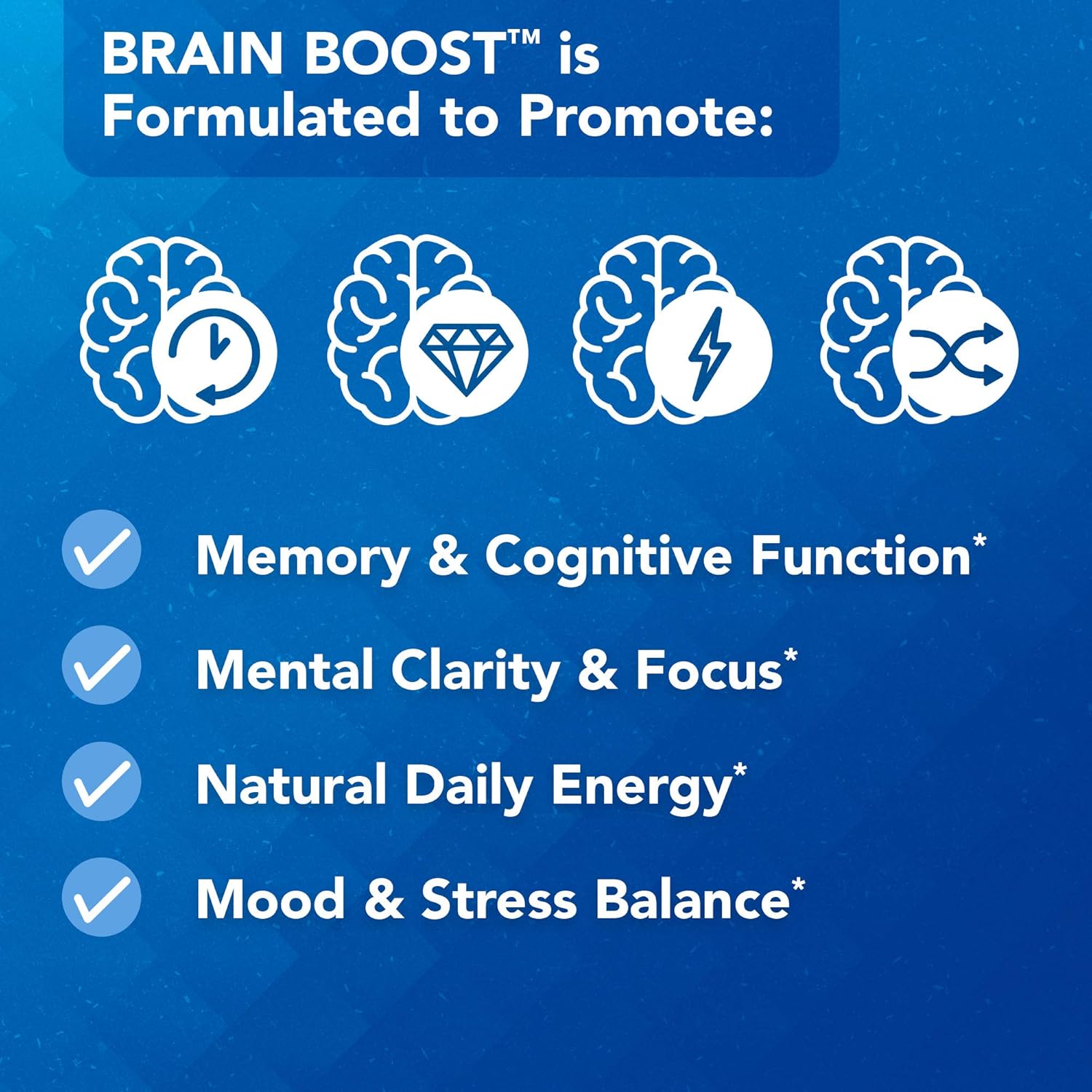 Dr. Bill Rawls Brain Boost Supplement - Capsules with Lion’s Mane, Cat’s Claw, Bacopa, Ashwagandha, & Ginkgo Biloba