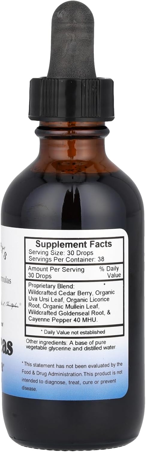 Dr. Christopher's 2 oz Liquid Pancreas Support Formula for Digestive Health