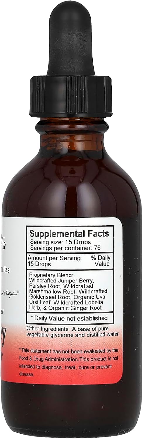 Dr. Christopher's Kidney Formulas Liquid Supplement 2 oz - Herbal Kidney Support Formula