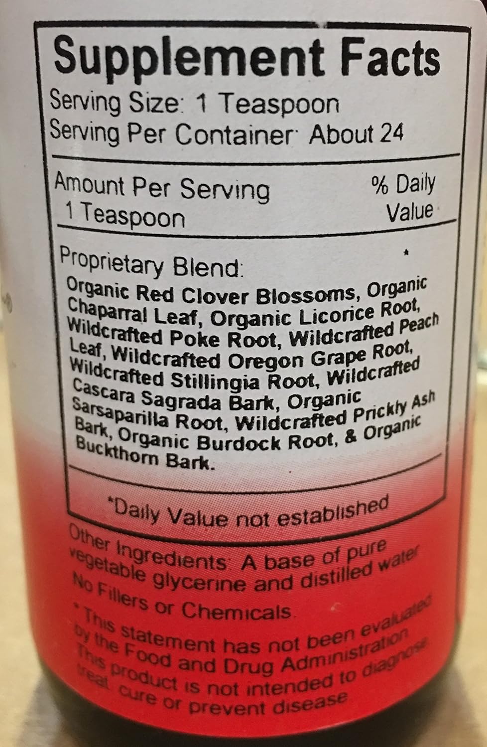 Dr. Christopher's Original Bloodstream Cleanse Syrup 4 oz Liquid Formula for Red Clover Combination