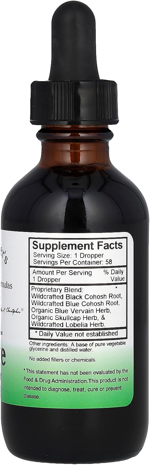 Dr. Christopher's Original Formulas Nerve Support Liquid Supplement - 2 oz