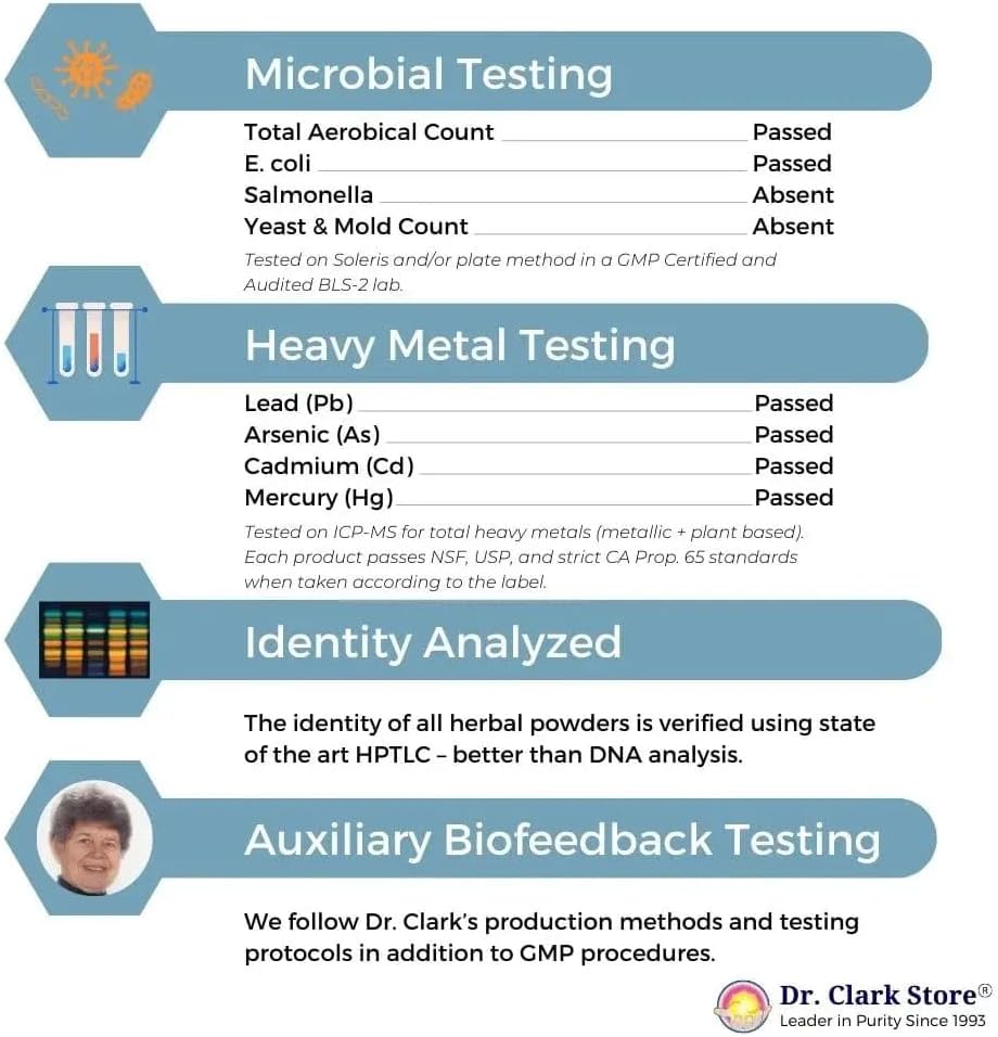 Dr. Clark Quick Liver & Gallbladder Cleanse - 520mg, Natural Detox for Liver & Gallbladder Health by Purity Products