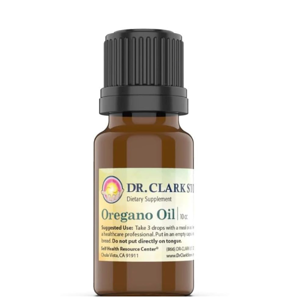Dr. Clark Store 100% Pure Oregano Oil - 10cc, Natural Antioxidant for Immune Support