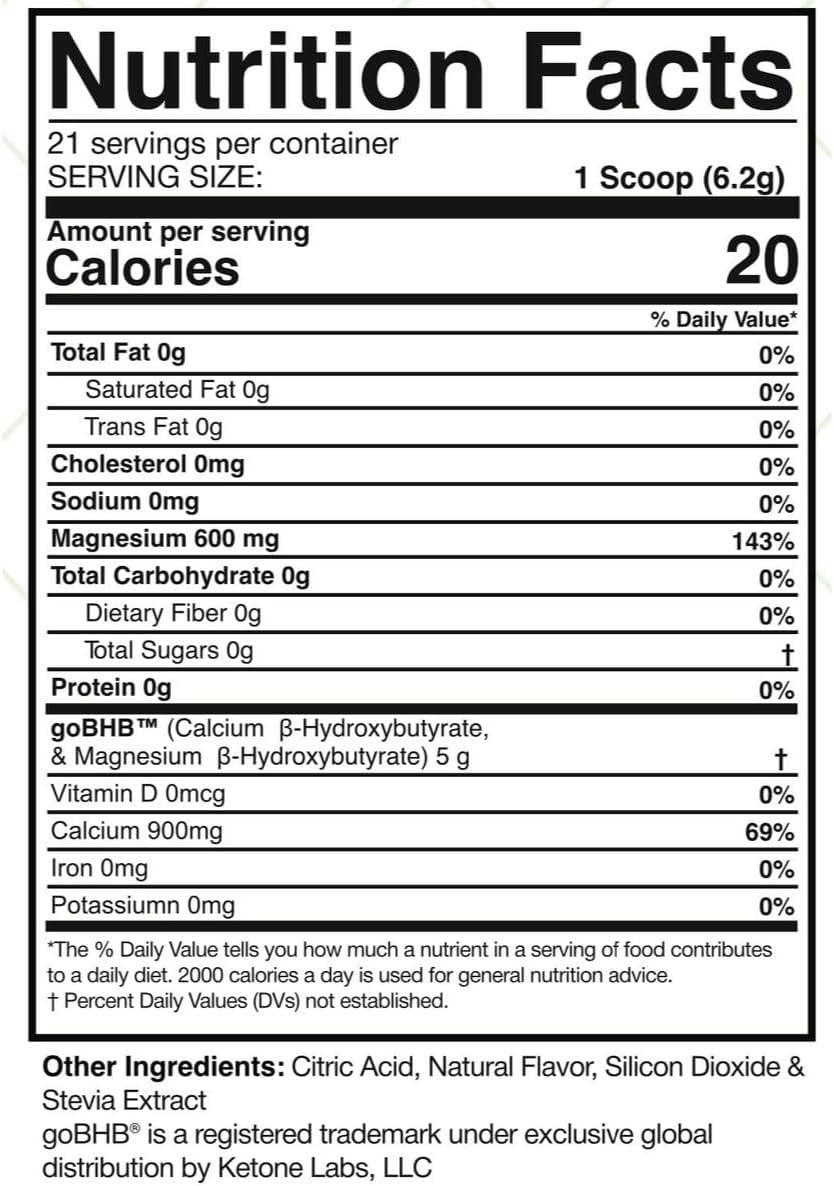 Dr. Colbert's Keto Zone Diet Limeade Instant Ketones Powder with GoBHB Exogenous Salts - 4.59oz