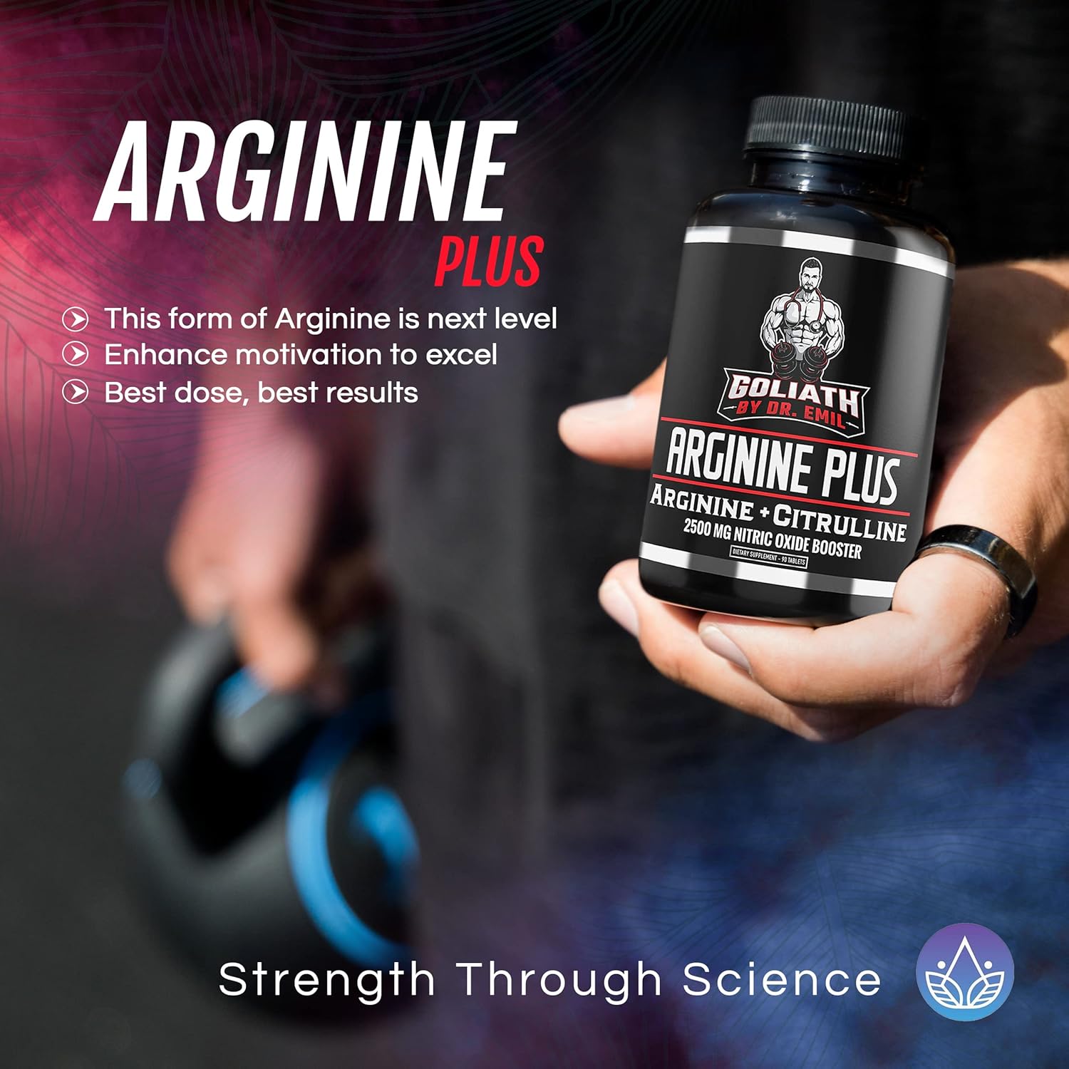 Dr. Emil's Health Bundle: ARGININE PLUS & Total Gut Complex - High Dose NO Booster & Gut Health Supplement