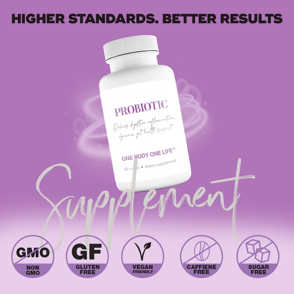 Dr. Formulated Probiotics with PAU D'Arco, Garlic, Goldenseal, Licorice, Barberry Root for Gut Health