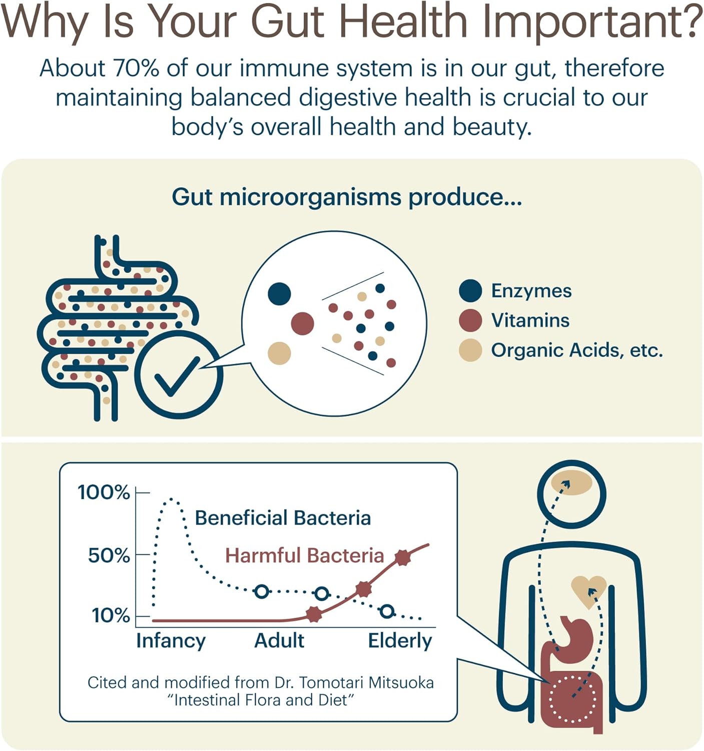Dr. Formulated TeraGanix EM-X Gold Prebiotic Drink for Gut Health & Anti-Aging, Joint Pain Relief, Liquid Antioxidant Supplement (500mL)
