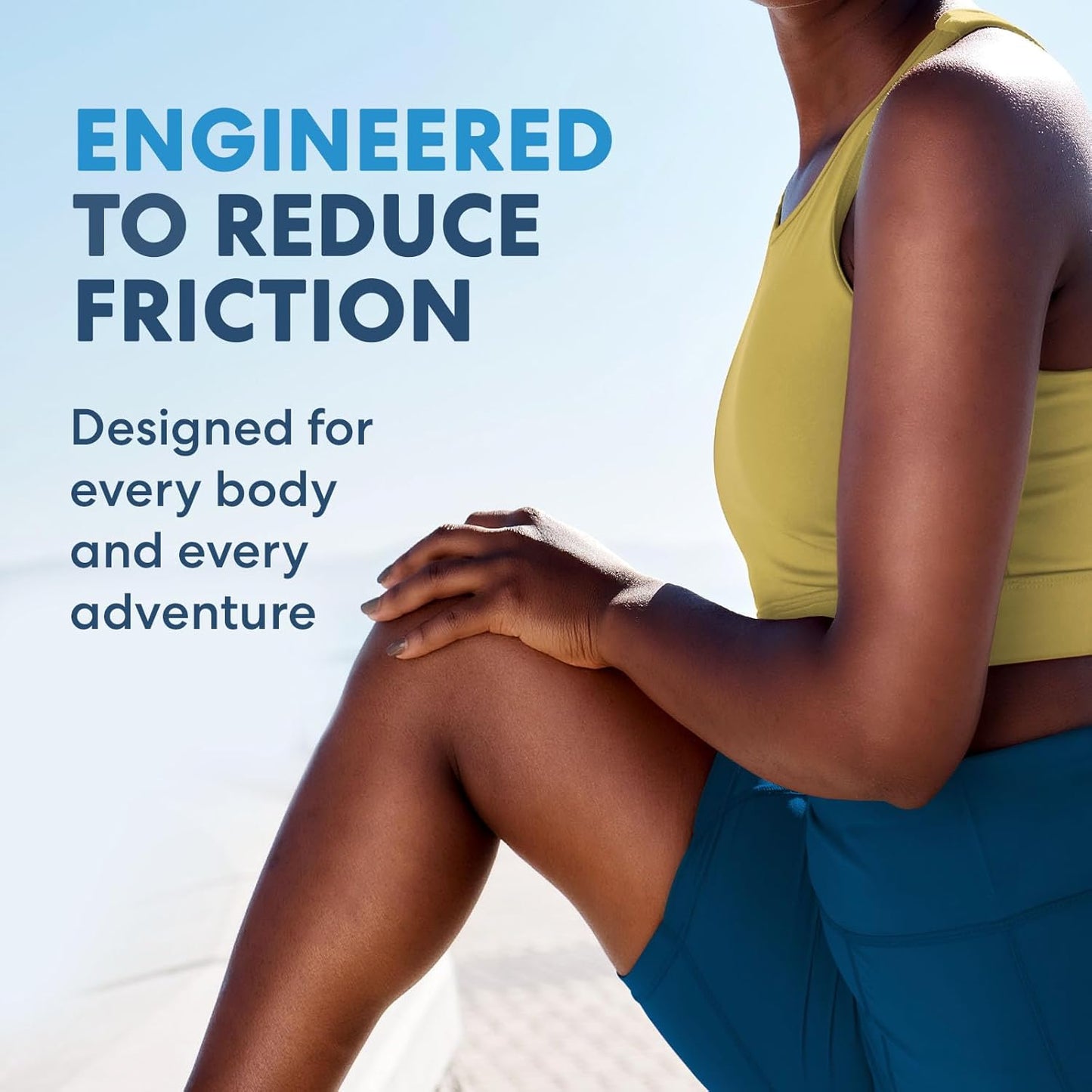 Dr. Frederick's Original Anti Chafing Stick - 2.82 oz Body Balm - Reduce Friction - Ideal for Travel & Sports - Water-Resistant Formula