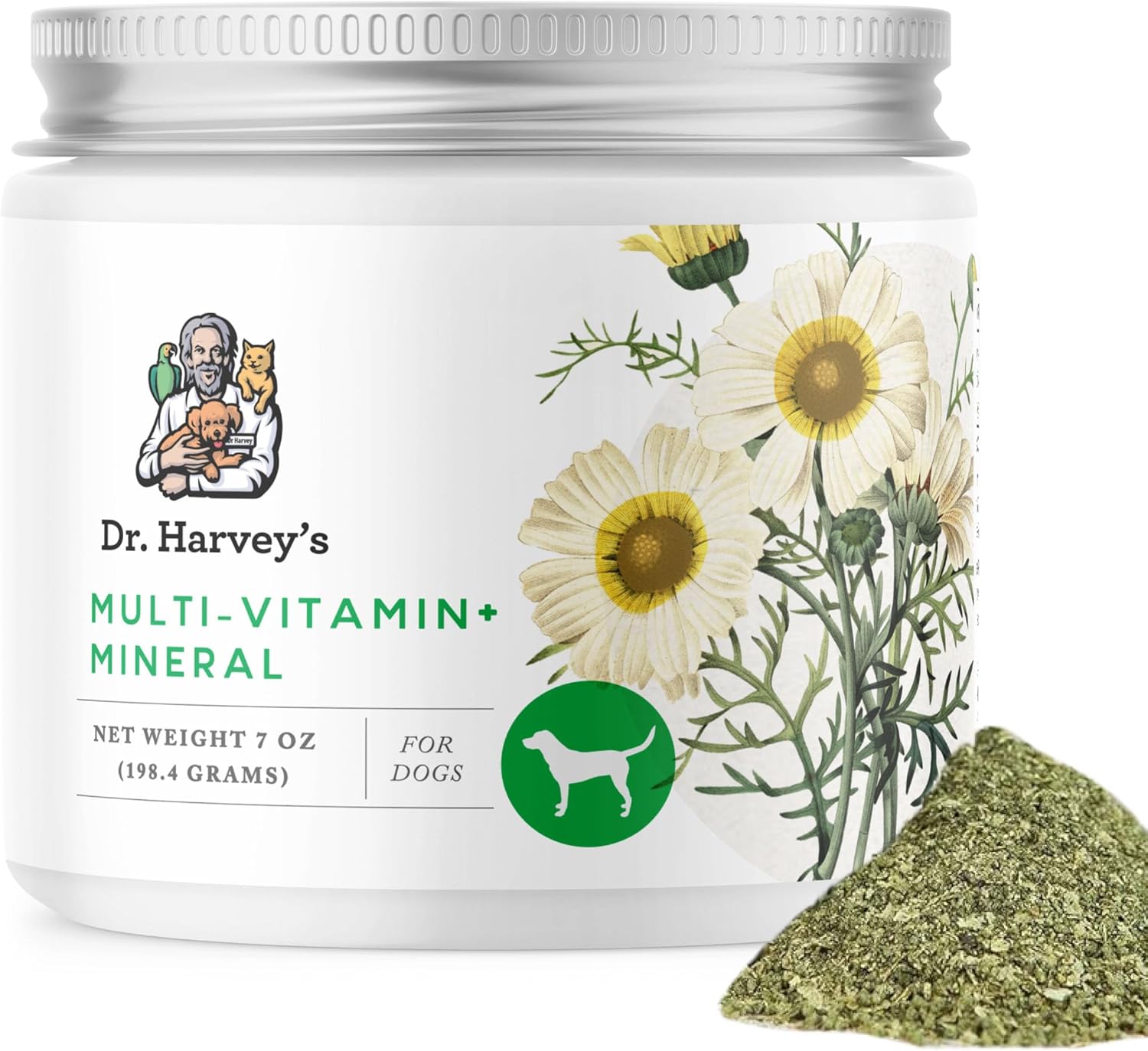Dr. Harvey's Herbal Dog Multi-Vitamin and Mineral Supplement - 7 Ounces