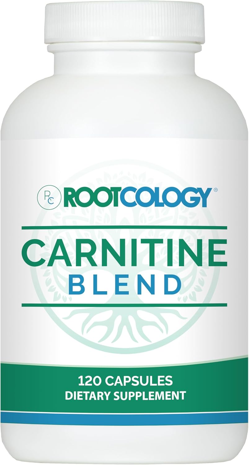Dr. Izabella Wentz Rootcology Carnitine Blend Capsules for Vegetarians - 120 Count
