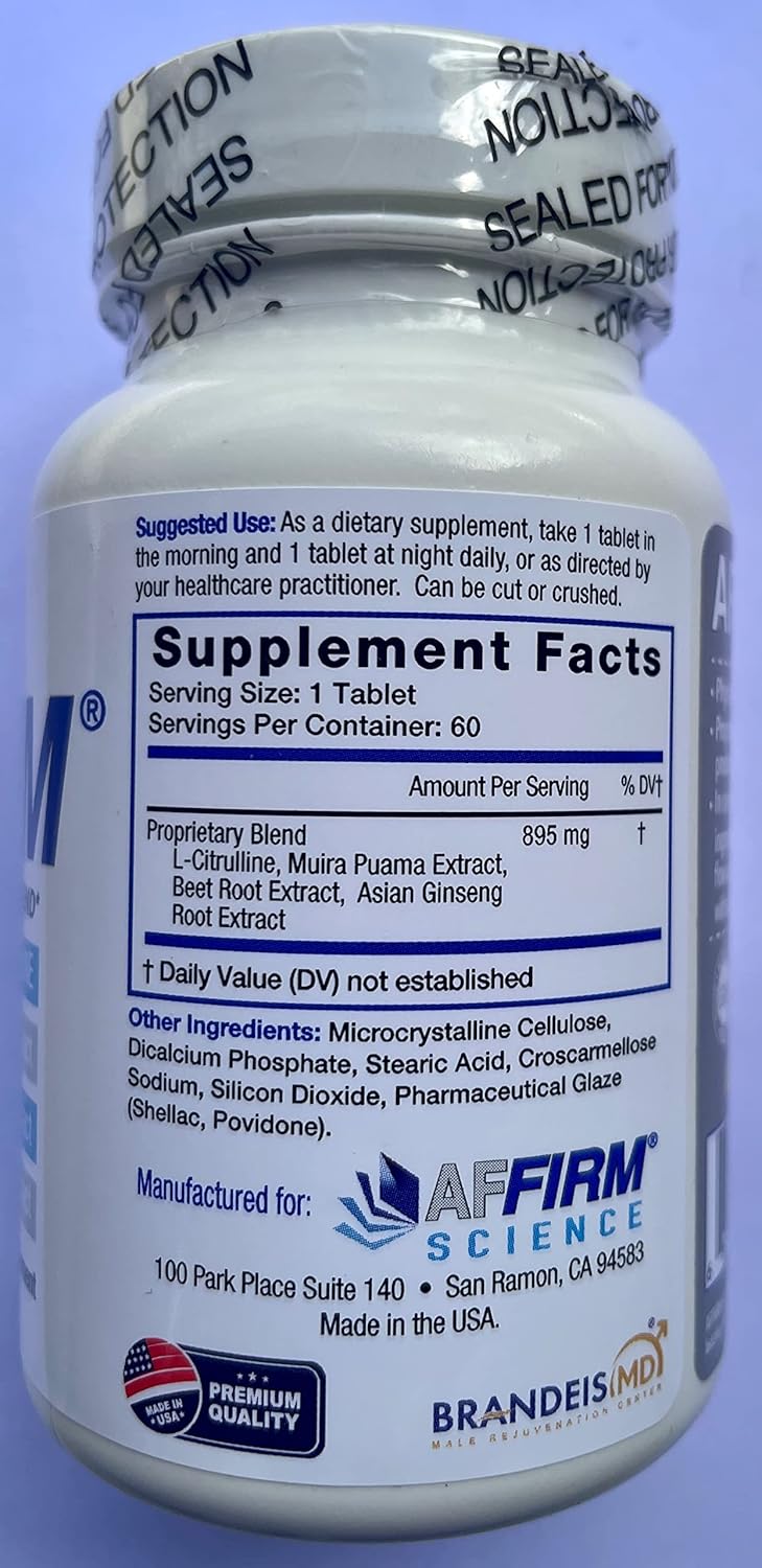 Dr. Judson Brandeis L-Citrulline Supplement 750mg for Circulation and Male Performance - 60 Tablets