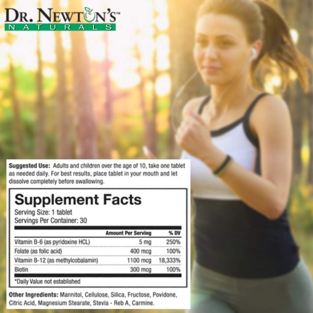 Dr. Newton Naturals B12 Advantage Fast Melt Tabs - 30 Count