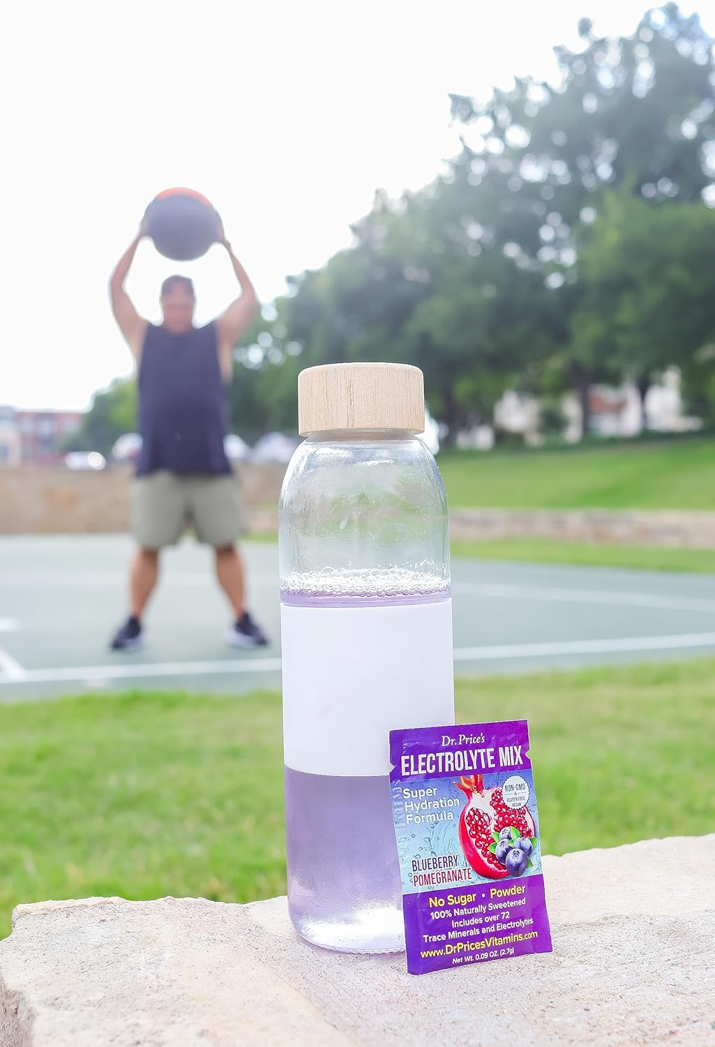 Dr. Price Electrolytes Powder Packets - Hydration Mix with No Sugar - Keto-Friendly Electrolyte Supplement - Fasting Water Enhancer (30 Packets)